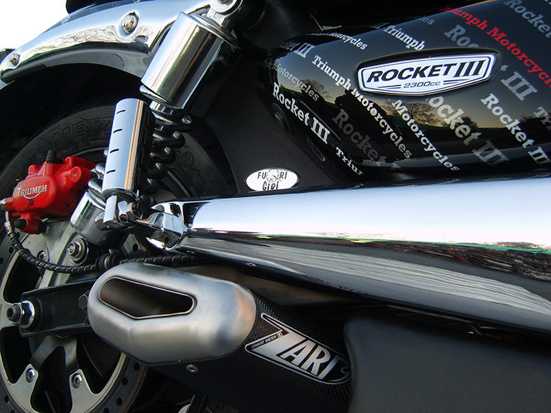 ZARD Penta Silencer for Triumph Rocket III