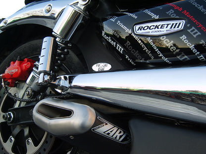 ZARD Penta Silencer for Triumph Rocket III