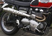 ZARD High Mount Cone style Exhaust for Triumph Scrambler