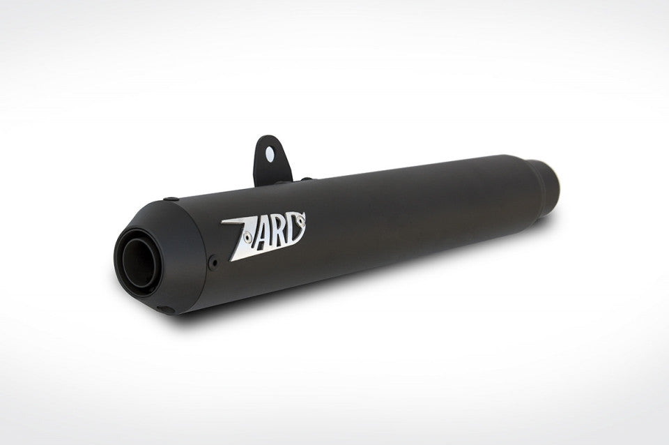 ZARD 'CROSS' Conical Exhaust for Triumph Scrambler  Thruxton and Bonneville