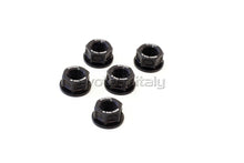 Evotech Srl Billet Aluminum Flange Nuts or Sprocket Nuts for Ducati's (set of 5) M10x1.0