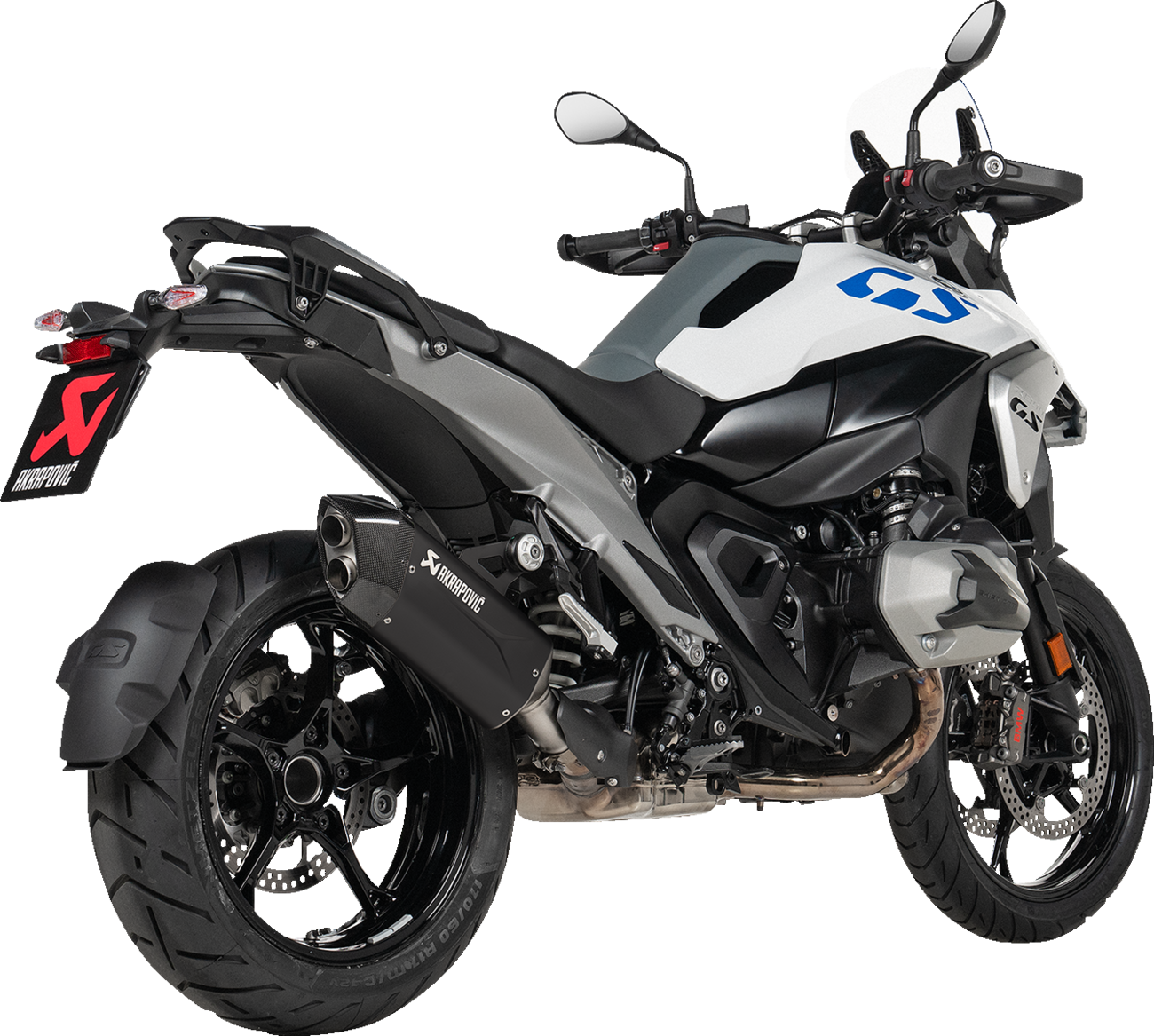 AKRAPOVIC Slip-On Line Muffler - Titanium - Black - BMW R 1300 GS S-B13SO4-HJGTBL