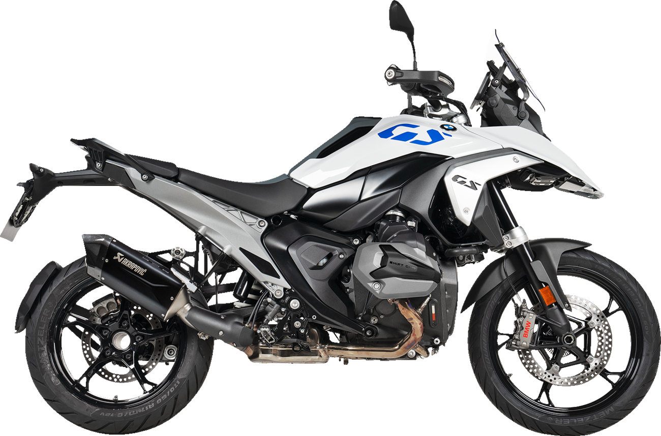 AKRAPOVIC Slip-On Line Muffler - Titanium - Black - BMW R 1300 GS S-B13SO4-HJGTBL
