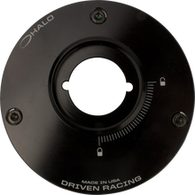 DRIVEN RACING Fuel Cap Base - Black - Aprilia DHFCB-AP01