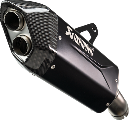 AKRAPOVIC Slip-On Line Muffler - Titanium - Black - BMW R 1300 GS S-B13SO4-HJGTBL