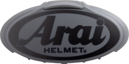 ARAI HELMETS 3D Arai Logo Duct - Metal Silver/Gray 102111