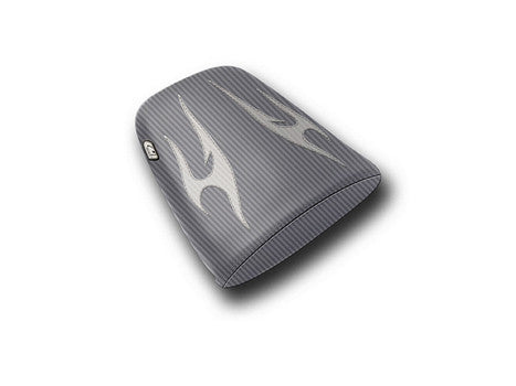 LUIMOTO (Tribal Flame) Passenger Seat Covers for the HONDA CBR1000RR (04-07)
