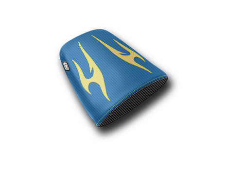 LUIMOTO (Tribal Flame) Passenger Seat Covers for the HONDA CBR1000RR (04-07)
