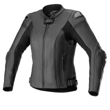 Alpinestars Stella Missile V2 Leather Jacket - Black/Black