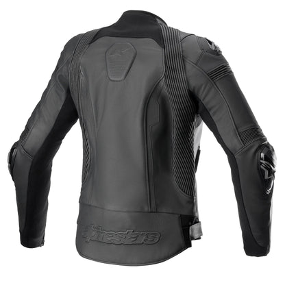 Alpinestars Stella Missile V2 Leather Jacket - Black/Black