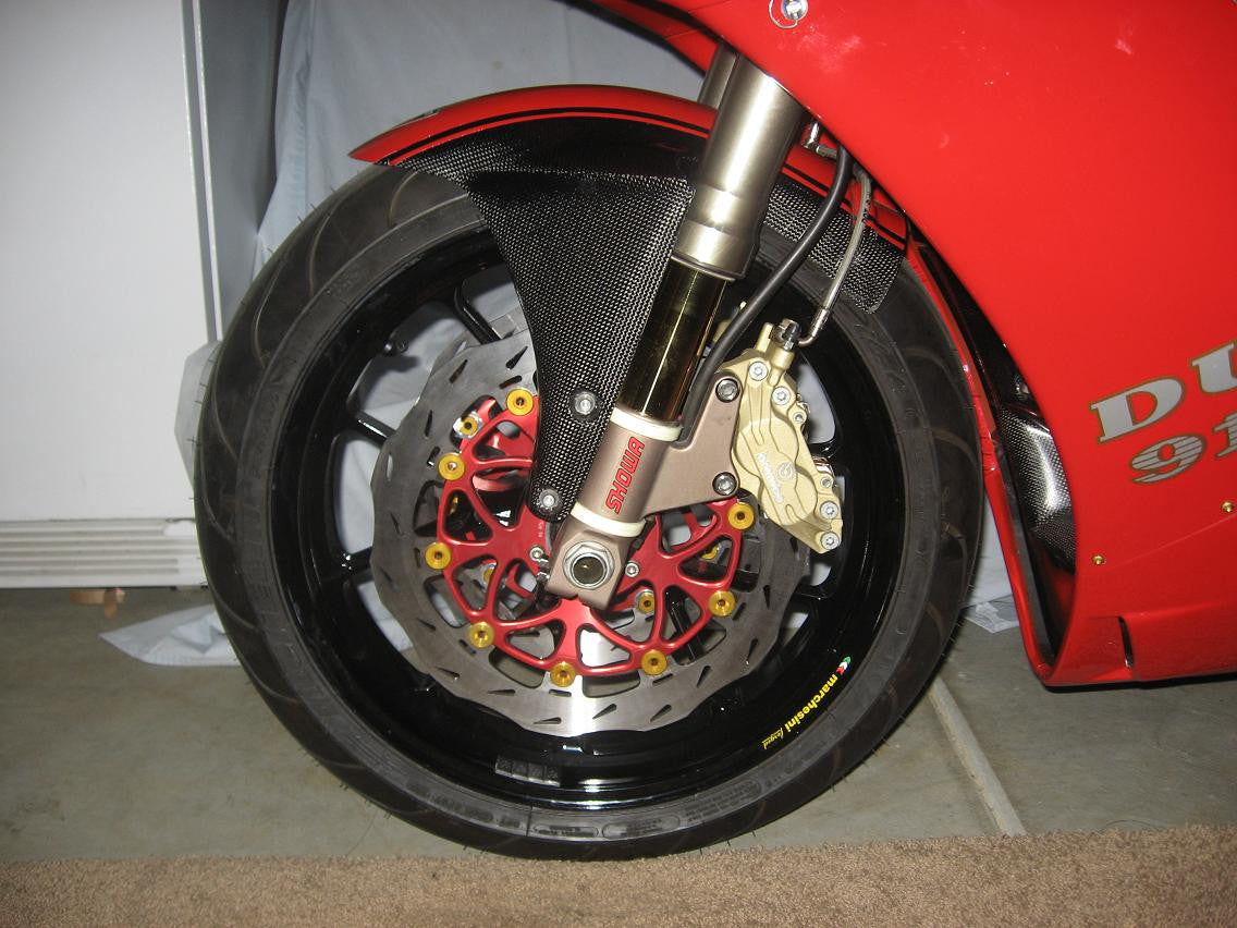 Alth 'Street' version Front Brake Rotor Pair for Bikes Without Traction Control / ABS