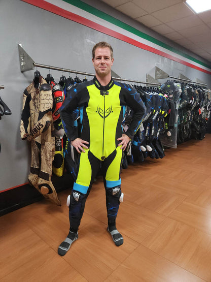 Virus Power Alien Textile Racing Suit with Helite Airbag System
