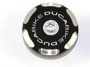 DBK Special Parts (Ducabike) Front Left Wheel Axle Cap for all Ducati's (Contrast Cut)