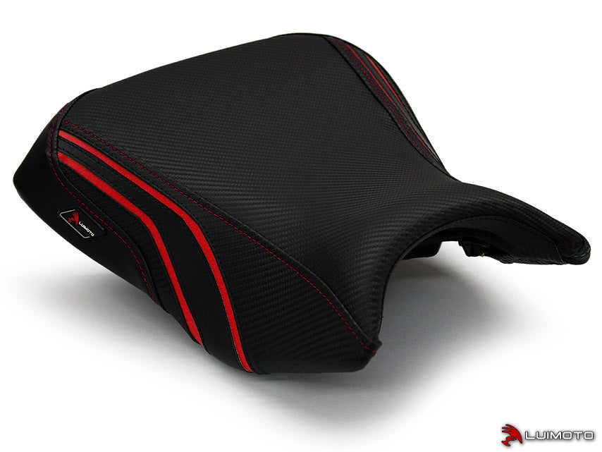 LUIMOTO (Sport) Rider Seat Covers for the KAWASAKI ER6N ER6F 650 (12-16)