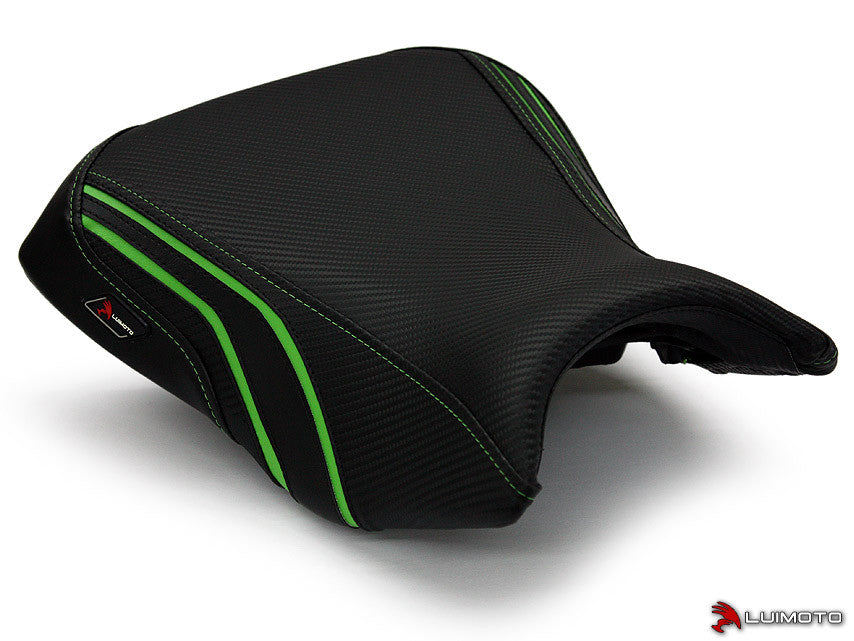 LUIMOTO (Sport) Rider Seat Covers for the KAWASAKI ER6N ER6F 650 (12-16)