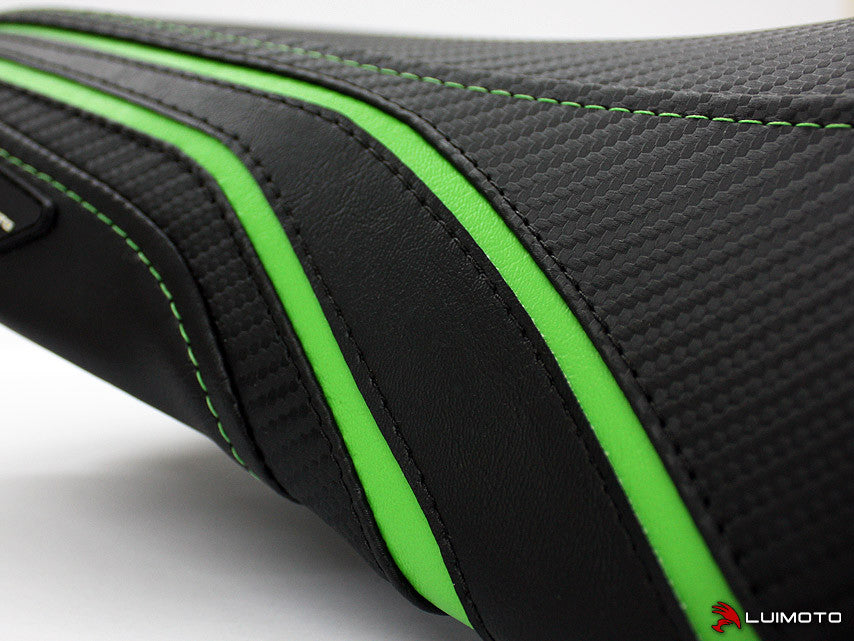 LUIMOTO (Sport) Rider Seat Covers for the KAWASAKI ER6N ER6F 650 (12-16)