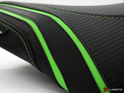 LUIMOTO (Sport) Rider Seat Covers for the KAWASAKI ER6N ER6F 650 (12-16)