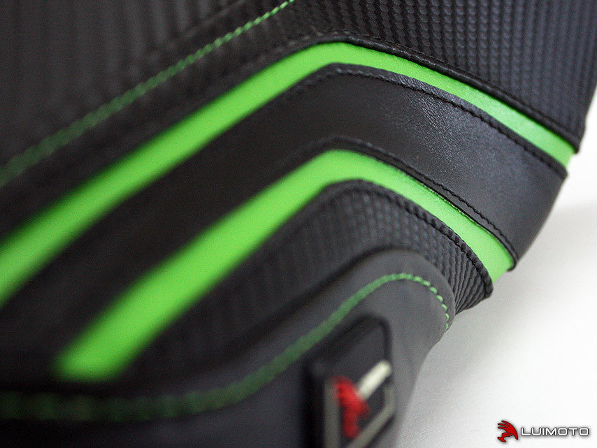 LUIMOTO (Sport) Rider Seat Covers for the KAWASAKI ER6N ER6F 650 (12-16)