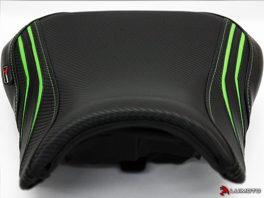 LUIMOTO (Sport) Rider Seat Covers for the KAWASAKI ER6N ER6F 650 (12-16)