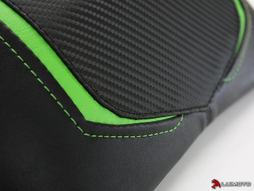 LUIMOTO (Sport) Passenger Seat Cover for the KAWASAKI ER6N ER6F 650 (12-16)