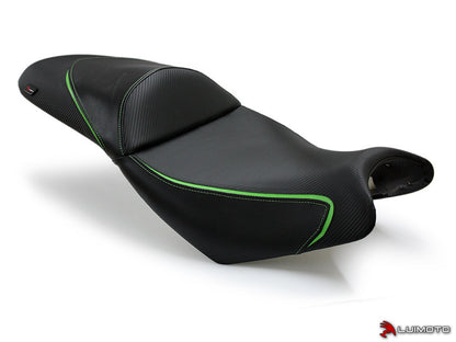 LUIMOTO (Sport) Rider Seat Covers for the KAWASAKI VERSYS 650 (2007+)