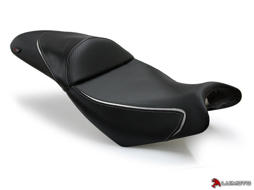 LUIMOTO (Sport) Rider Seat Covers for the KAWASAKI VERSYS 650 (2007+)