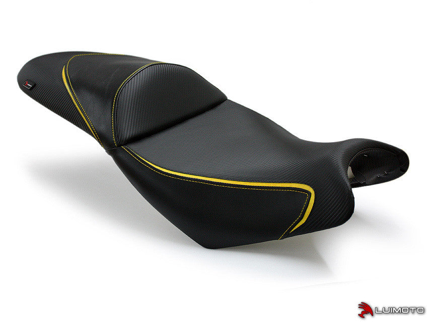 LUIMOTO (Sport) Rider Seat Covers for the KAWASAKI VERSYS 650 (2007+)