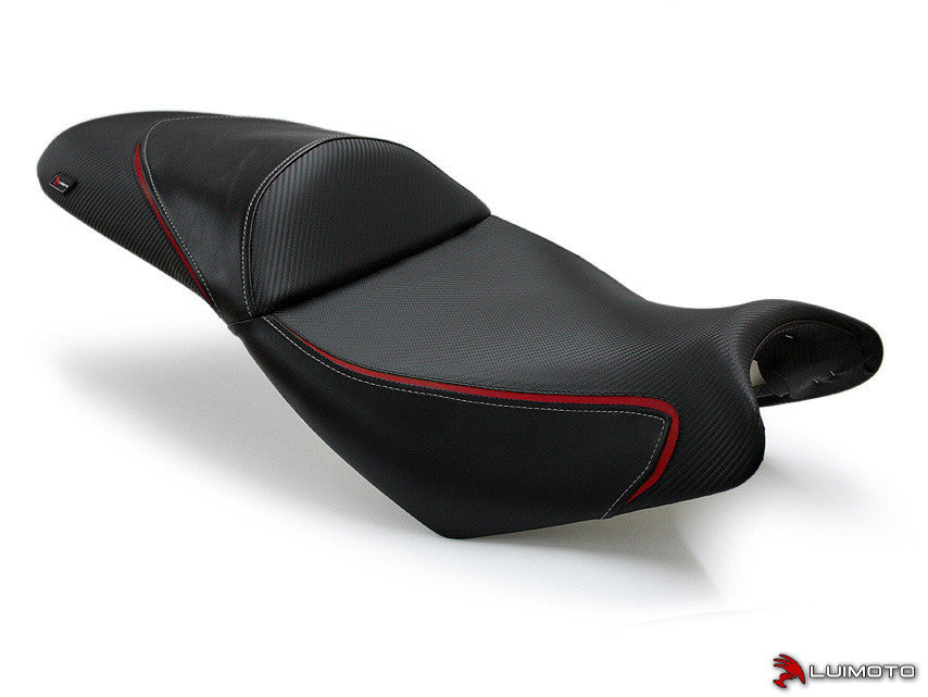 LUIMOTO (Sport) Rider Seat Covers for the KAWASAKI VERSYS 650 (2007+)