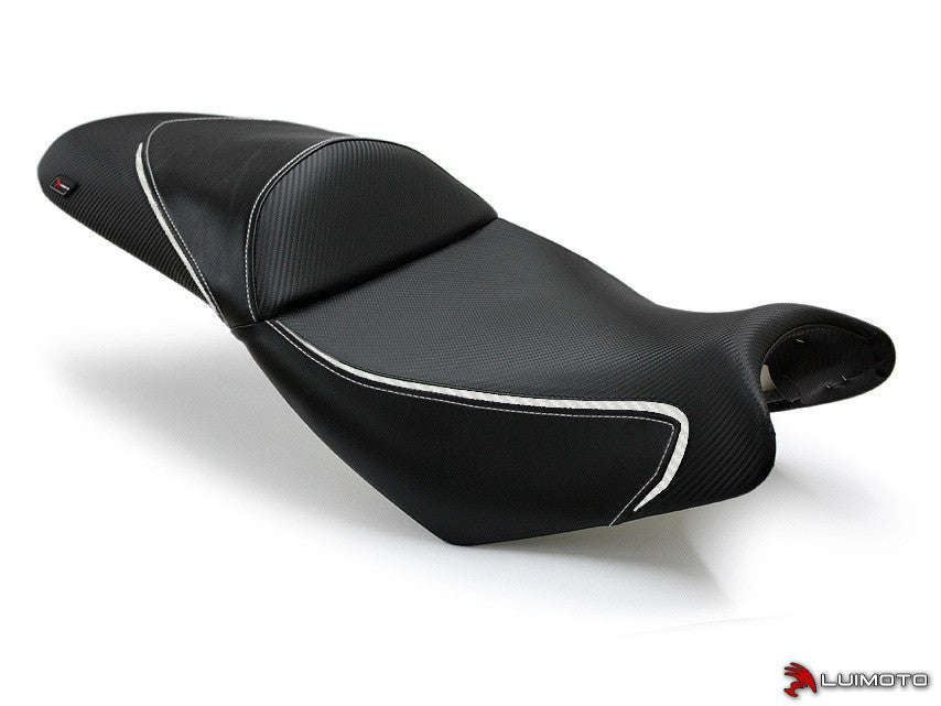 LUIMOTO (Sport) Rider Seat Covers for the KAWASAKI VERSYS 650 (2007+)