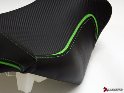 LUIMOTO (Sport) Rider Seat Covers for the KAWASAKI VERSYS 650 (2007+)