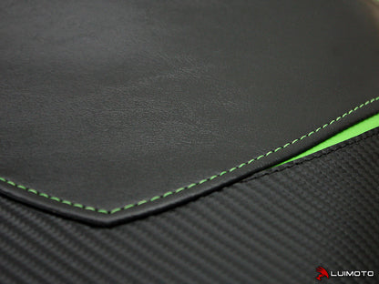 LUIMOTO (Sport) Rider Seat Covers for the KAWASAKI VERSYS 650 (2007+)