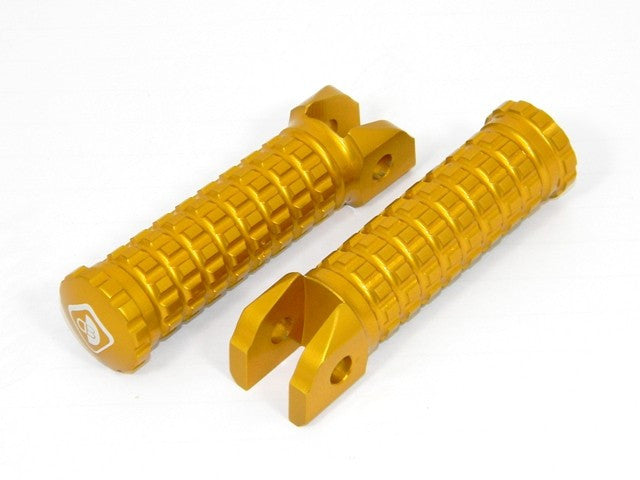 DBK Special Parts (Ducabike) Rider/Passenger Footpegs for the Ducati Panigale 1299/1199/959/899  Superleggera  848/1098/1198  Streetfighter  and Monster S2R/S4R/S4RS