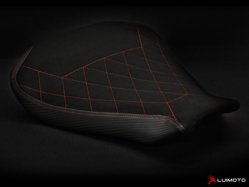 LUIMOTO (Diamond Edition) Rider Seat Cover for the MV AGUSTA F4 (2010+)
