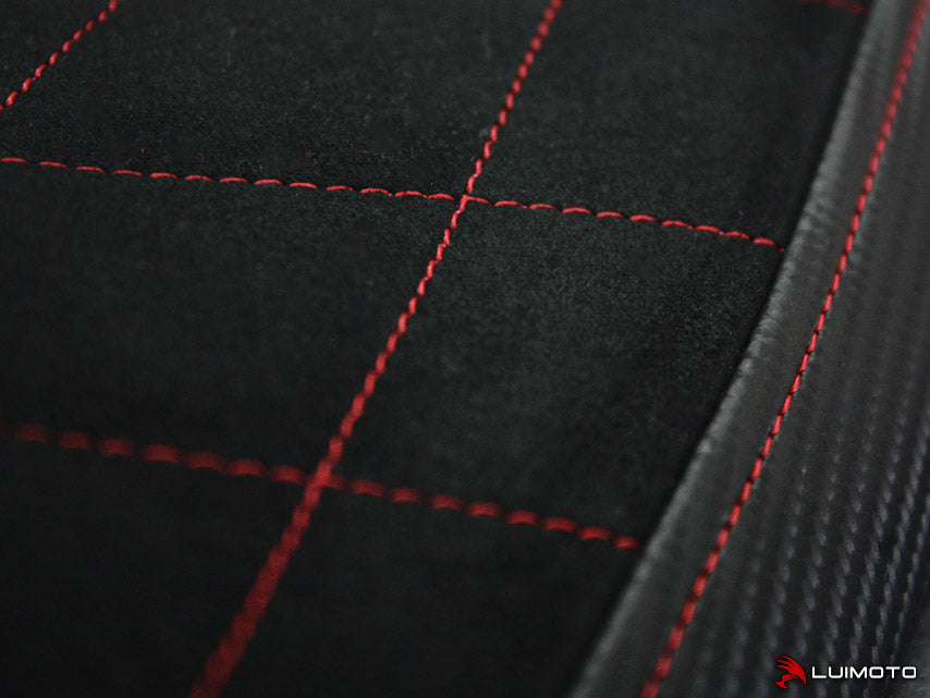 LUIMOTO (Diamond Edition) Rider Seat Cover for the MV AGUSTA F4 (2010+)