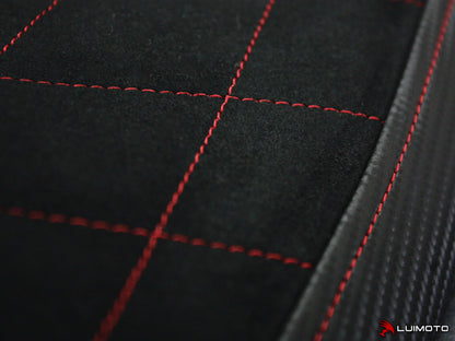 LUIMOTO (Diamond Edition) Rider Seat Cover for the MV AGUSTA F4 (2010+)