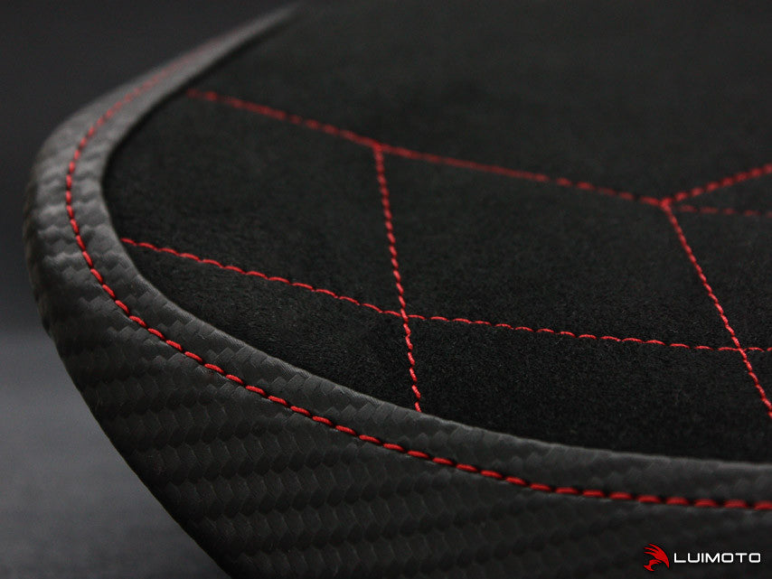 LUIMOTO (Diamond Edition) Rider Seat Cover for the MV AGUSTA F4 (2010+)