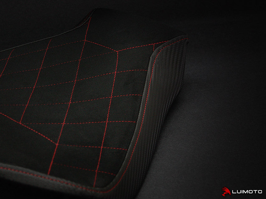 LUIMOTO (Diamond Edition) Rider Seat Cover for the MV AGUSTA F4 (2010+)