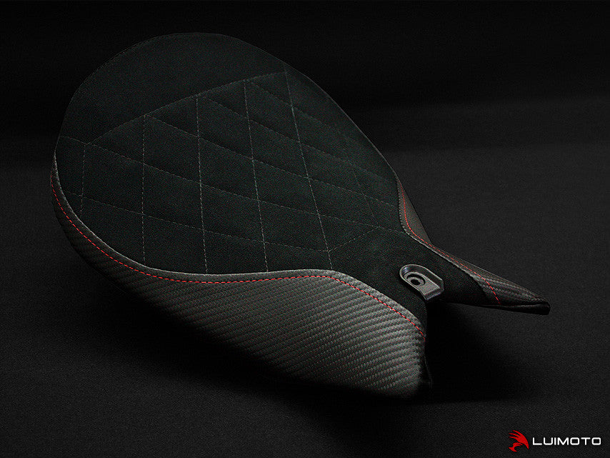 LUIMOTO Diamond Edition Rider -Standard Seat- Cover for the DUCATI 1199 PANIGALE