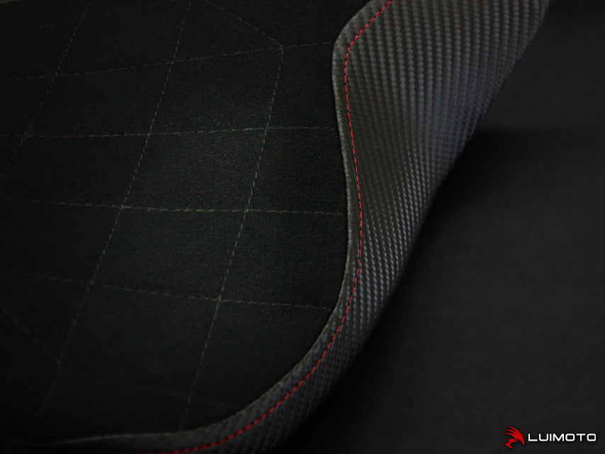 LUIMOTO Diamond Edition Seat Cover for the DP Comfort Seat for the DUCATI PANIGALE 1299 / 1199 / 959 / 899 / Superleggera