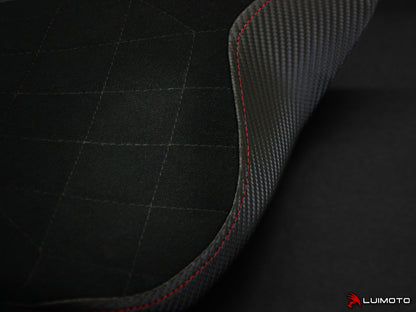 LUIMOTO Diamond Edition Seat Cover for the DP Comfort Seat for the DUCATI PANIGALE 1299 / 1199 / 959 / 899 / Superleggera