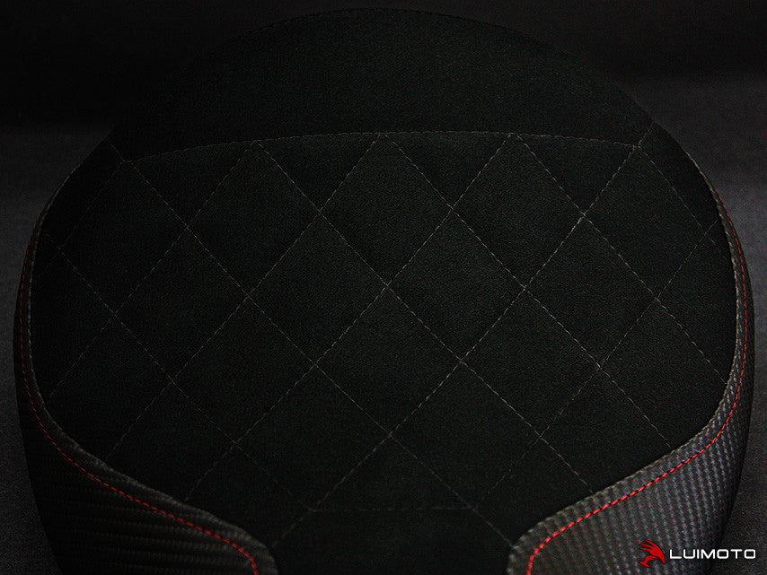 LUIMOTO Diamond Edition Rider -Standard Seat- Cover for the DUCATI 1199 PANIGALE