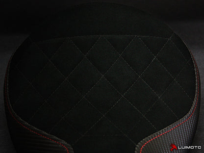 LUIMOTO Diamond Edition Seat Cover for the DP Comfort Seat for the DUCATI PANIGALE 1299 / 1199 / 959 / 899 / Superleggera