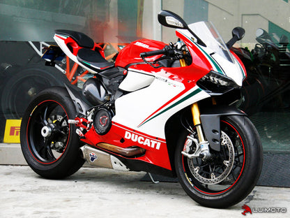 LUIMOTO Team Italia Seat cover for DP Comfort Seat for the DUCATI PANIGALE 1199