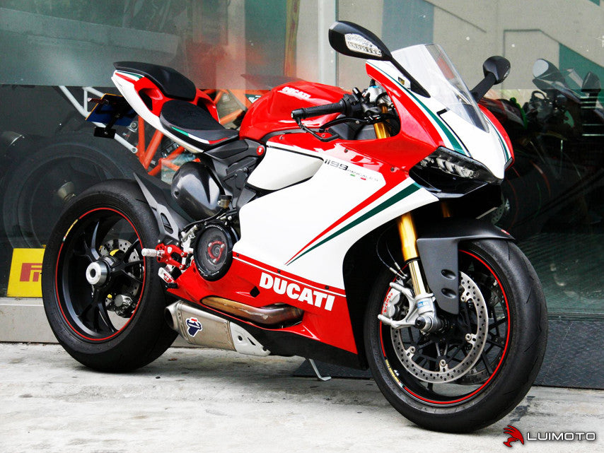 LUIMOTO Team Italia Rider - Standard Seat - Cover for the DUCATI 1199 PANIGALE