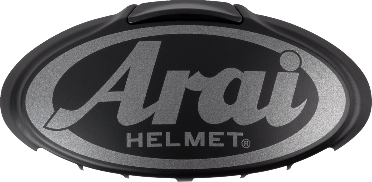 ARAI HELMETS 3D Arai Logo Duct - Black/Light Gray 102104