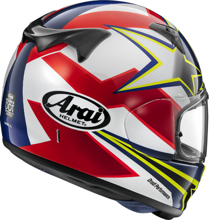 ARAI HELMETS Regent-X Helmet - Stars & Stripes - Yellow - XS 0101-17457