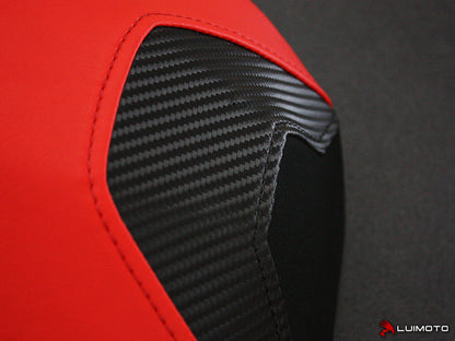 LUIMOTO Team Italia/ Diamond Edition Passenger Seat Cover for the DUCATI PANIGALE 1199/899