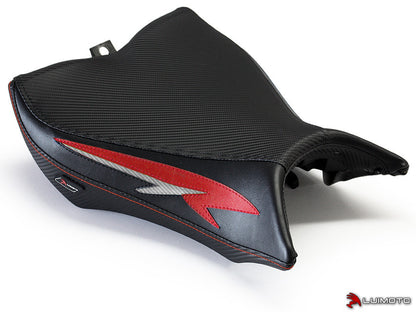 LUIMOTO (Tribal Flight) Rider Seat Covers for the HONDA CB1000R (08-16)