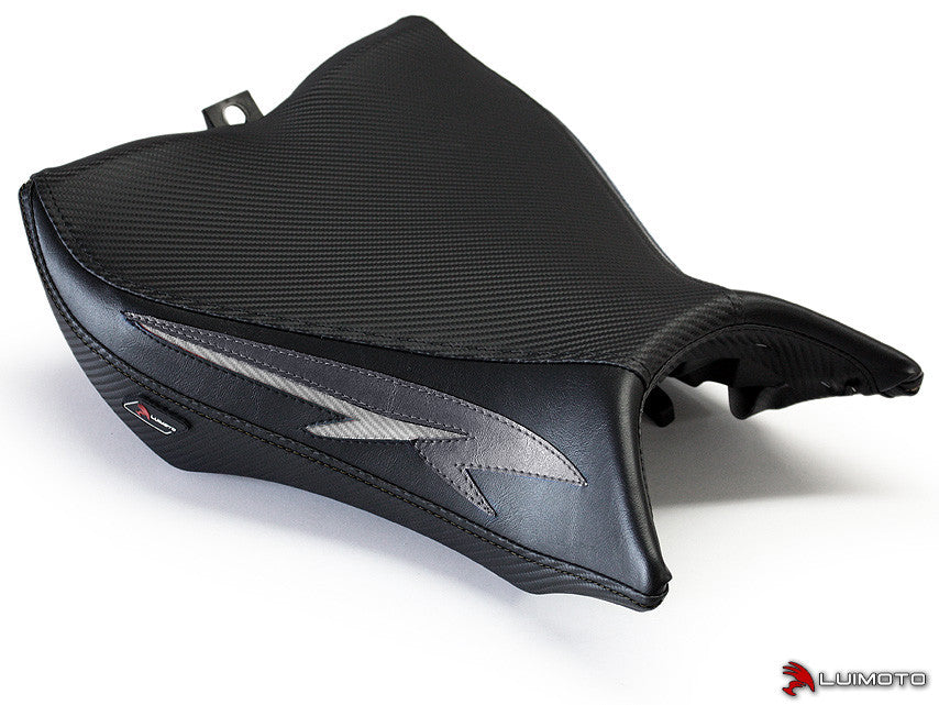 LUIMOTO (Tribal Flight) Rider Seat Covers for the HONDA CB1000R (08-16)