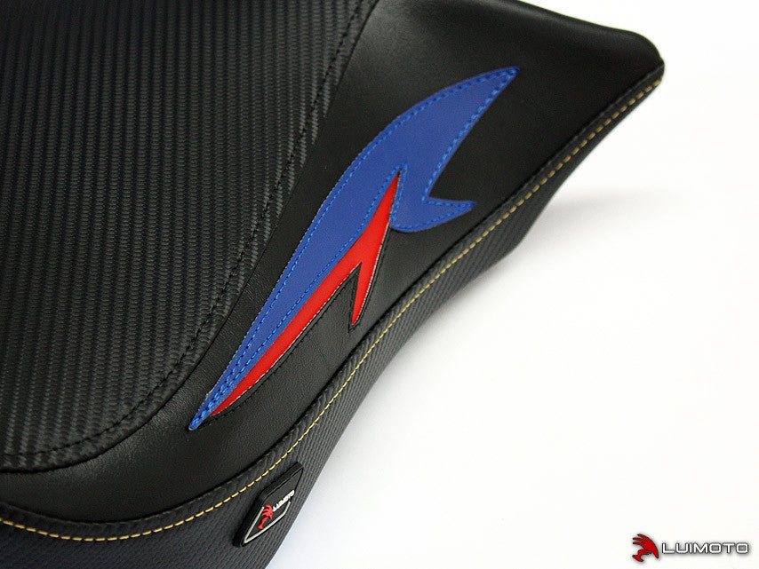 LUIMOTO (Tribal Flight) Rider Seat Covers for the HONDA CB1000R (08-16)